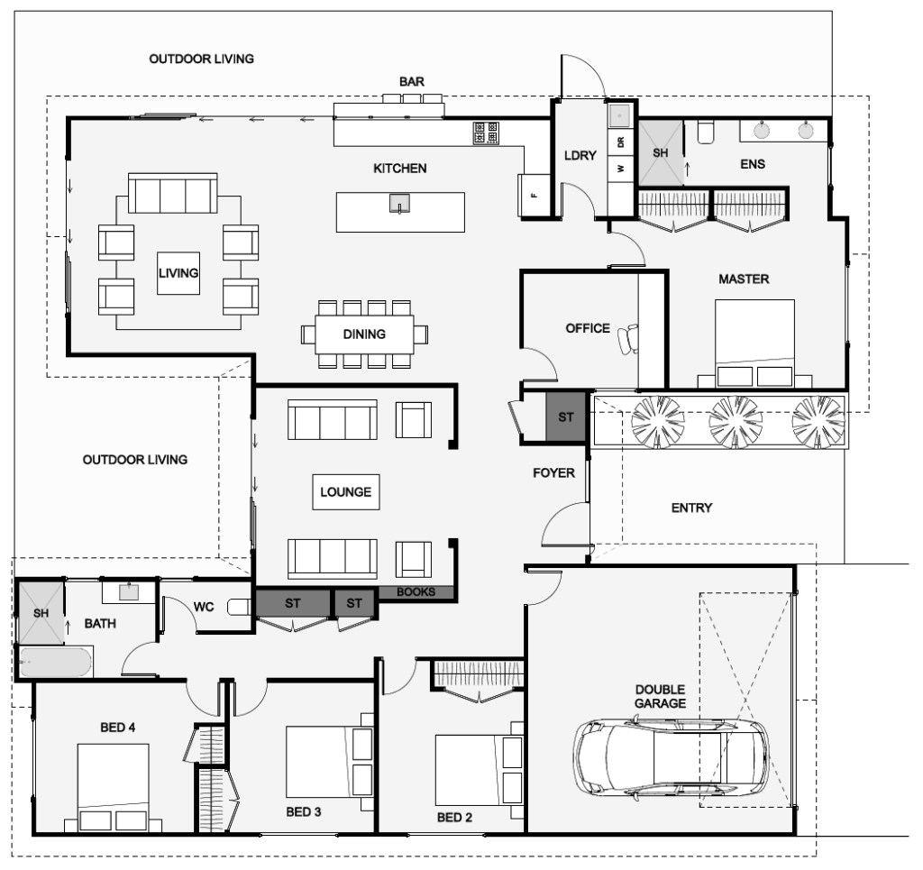 Warmth on Windsor house plan